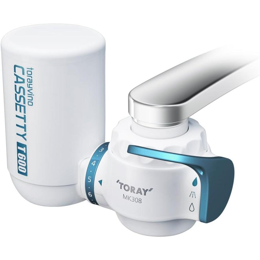 東レ トレビーノ カセッティシリーズ 蛇口直結型浄水器 交換用カートリッジトリハロメタン除去タイプ2個入 ブルーグリーン MK308T-BGSET |  | 02