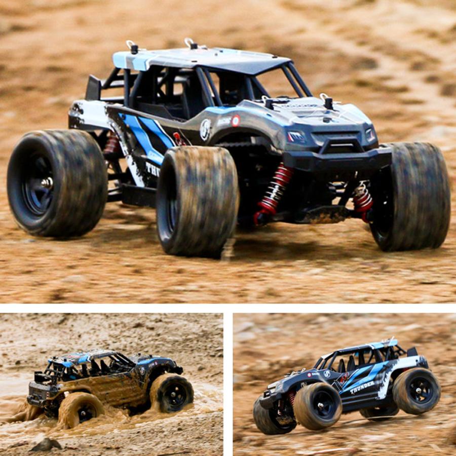 ラジコンカー オフロード 高速RCカー リモコンカー 時速50km/h 2.4GHz 充電バッテリー 遠距離コントロール 防水構造 四輪駆動 おもちゃ プレゼント |  | 15