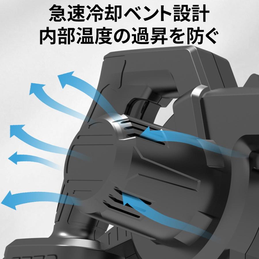 電動ブロワー 集塵機 ブロワー パワフル マキタバッテリー互換 3.3m3集塵 コードレス 掃除 吸塵 充電式 ブラシレスモーター 落葉 洗車 枯葉吹飛ばし 軽量 ブロア |  | 11