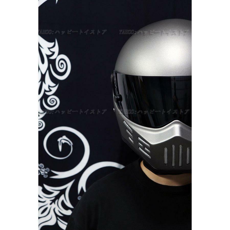 CRG ATV-8 フルフェイスヘルメット ミラーシールド付きXXL 試着のみ 公道使用不可 装飾用ヘルメット フルフェイスヘルメット CRG ATV-8