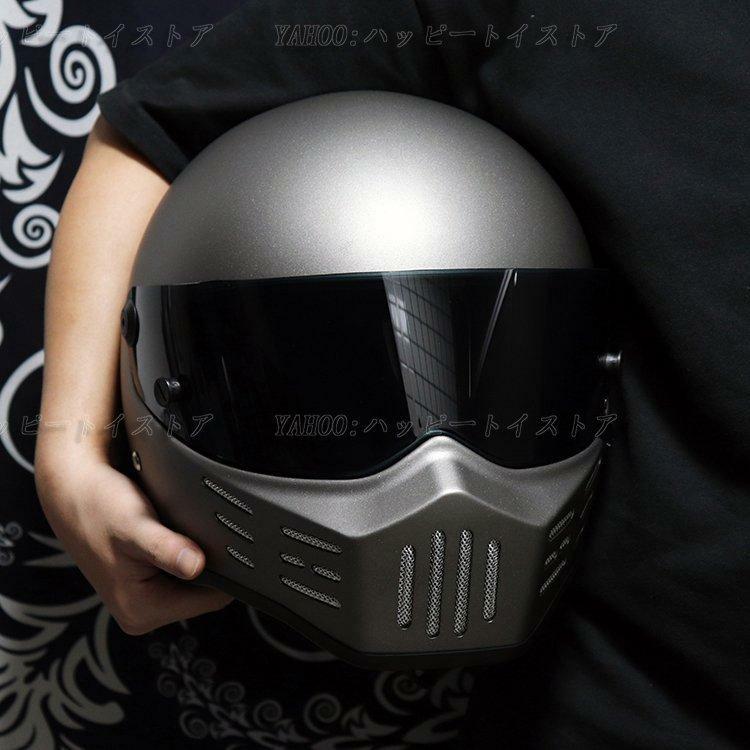 値下げ！9000→8000【新品•未使用】CRGヘルメット ATV-8 XLサイズ 艶消しブラック 公道使用不可 装飾用ヘルメット フルフェイスヘルメット CRG ATV-8