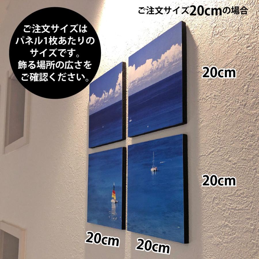 4面フォトパネル 家族 ペット 子ども 写真 オーダーメイド お祝い 出産 敬老 壁掛け 軽量 壁紙に貼れる インテリア |  | 03