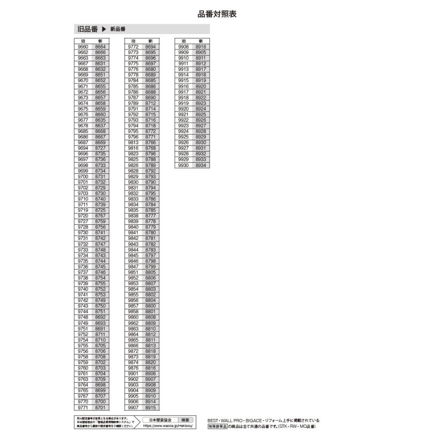 のり無し壁紙 SINCOL シンコール BEST 2023.4-2025   BB8415   BB8416   BB8417   BB8418｜crossro-ad｜05