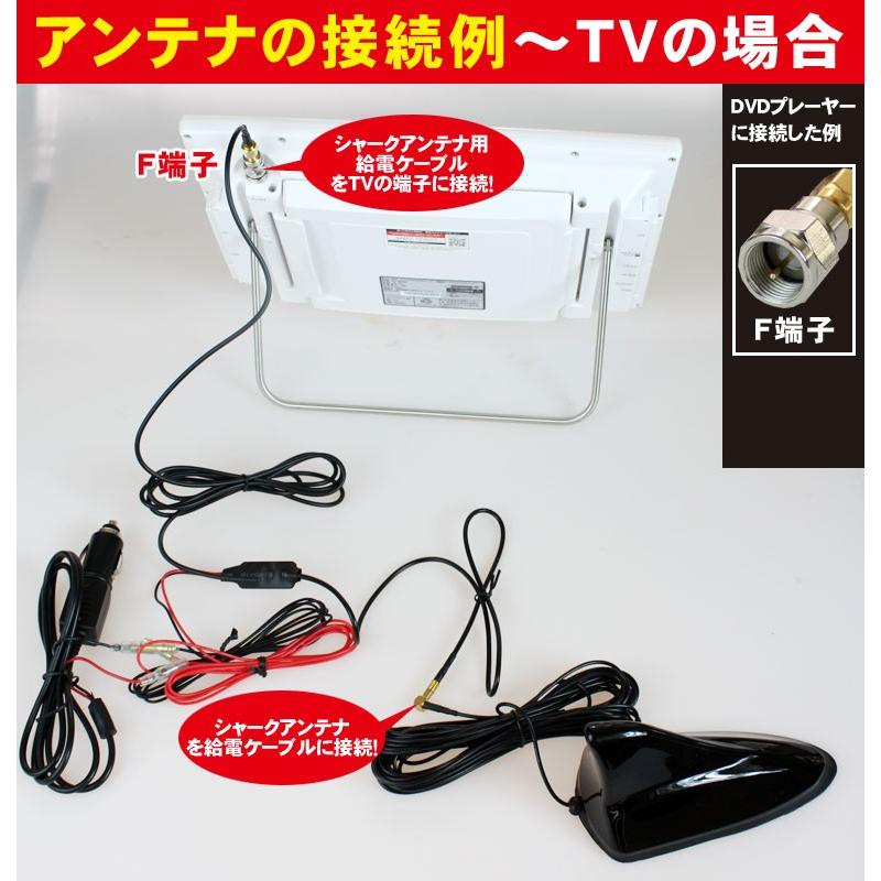 F端子シャークアンテナ「AN-SMA-F」ドルフィンアンテナ フルセグ F端子シャークアンテナ「AN-SMA-F」ドルフィンアンテナ フルセグ