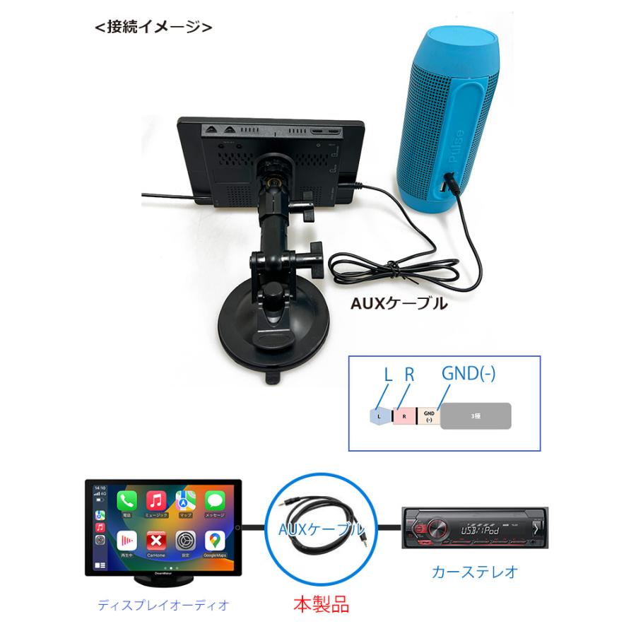 ドリームメーカー（DreamMaker） AUXケーブル ディスプレイオーディオ