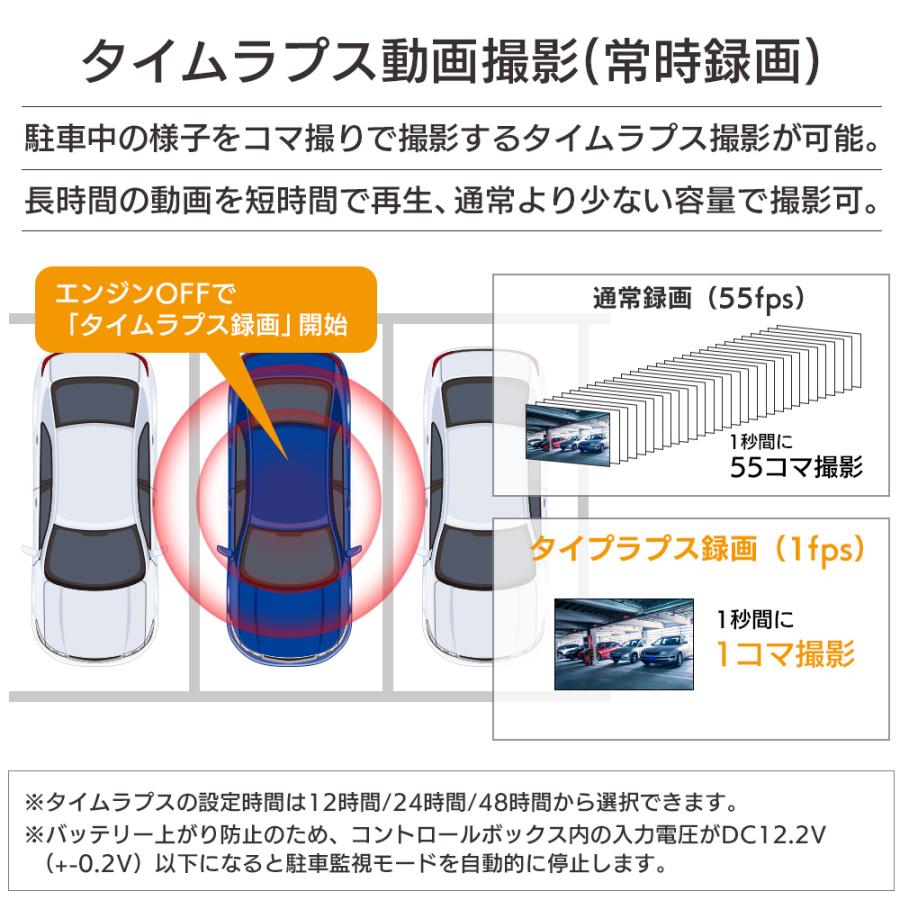ドリームメーカー（DreamMaker） ドライブレコーダー用 常時電源駐車