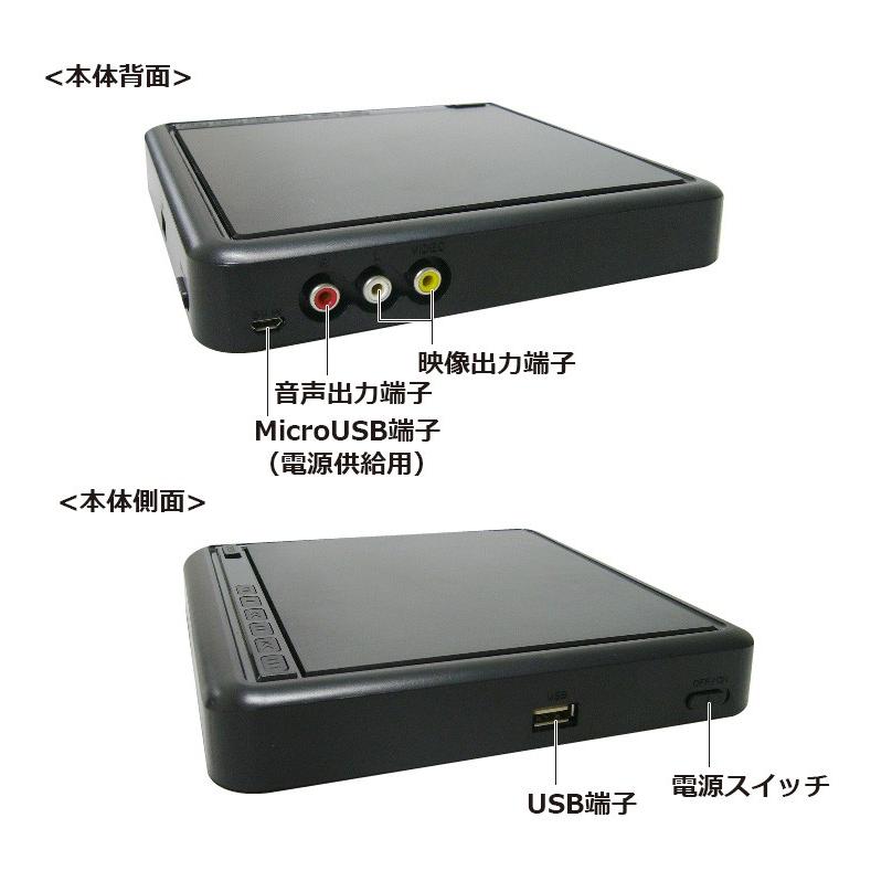 ポータブルDVDプレーヤー 車載 再生専用 家庭 両用 DV003 小型 カーナビやカーモニターと接続 CDプレーヤー パソコン usb 安い DreamMaker｜crossroad2007｜08