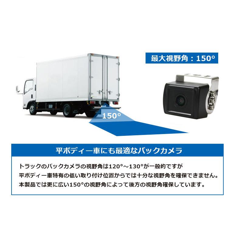 ドリームメーカー（DreamMaker） トラック用 バックカメラ2個 モニター