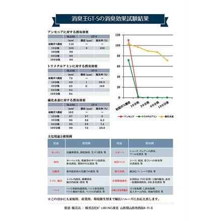 消臭王GT-S 液体 無臭 500ml 消臭 消臭剤 ペット 犬 猫 車 部屋 下駄箱 