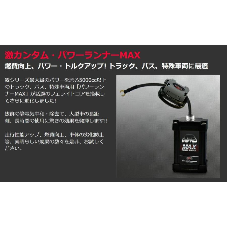 燃費向上！パワー・トルクアップ！激カンタム パワーランナーMAX