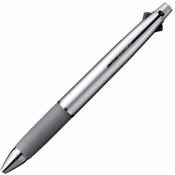 三菱鉛筆 ジェットストリーム 5機能ペン 4＆1 0.7mm 軸色:シルバー