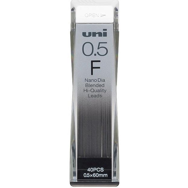三菱鉛筆 シャープ替芯 ナノダイヤ 0．5mm F 品番:U05202NDF 三菱