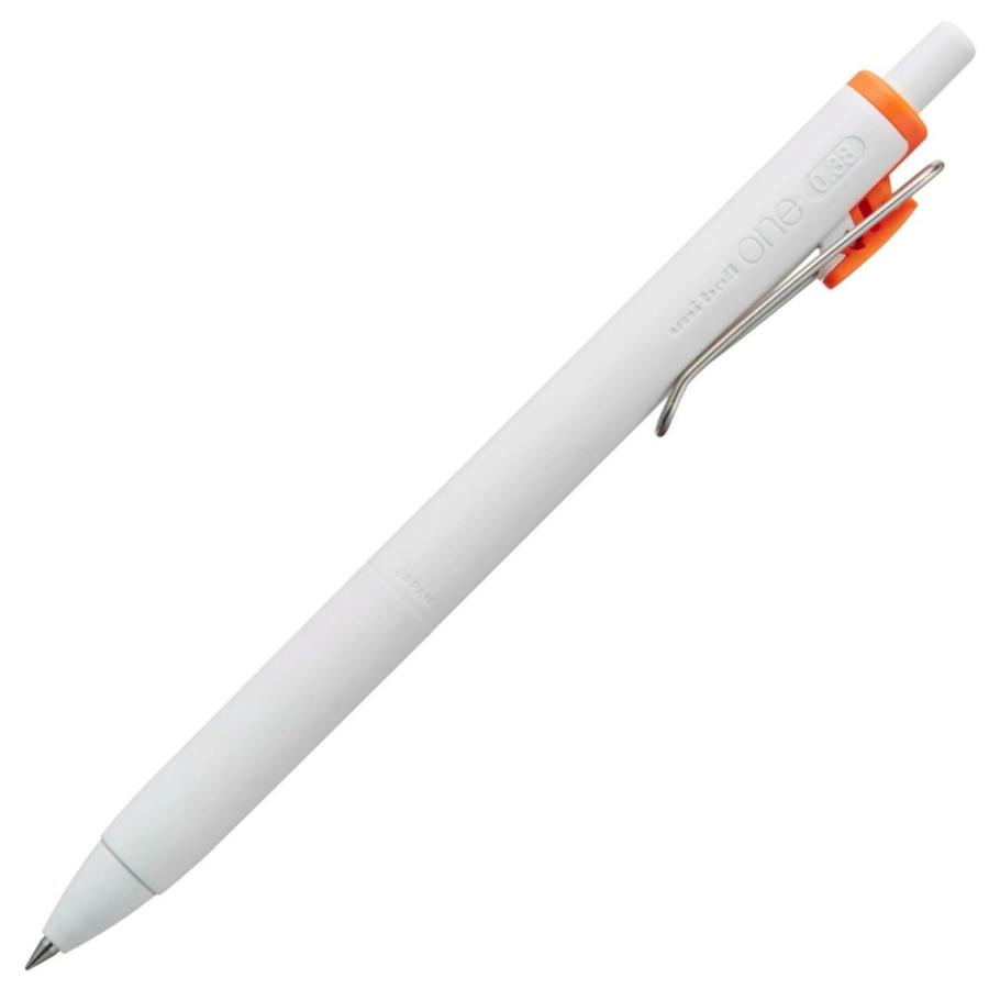 三菱鉛筆 （10本セット） ユニボール ワン 0.38mm インク色:オレンジ