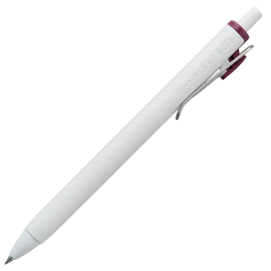 三菱鉛筆 ユニボール ワン 0.38mm インク色:ボルドーブラック 品番