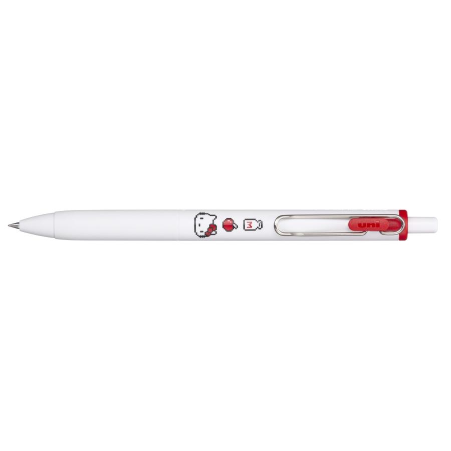 三菱鉛筆 限定 ユニボールワン サンリオ インク色:レッド デザイン:BK