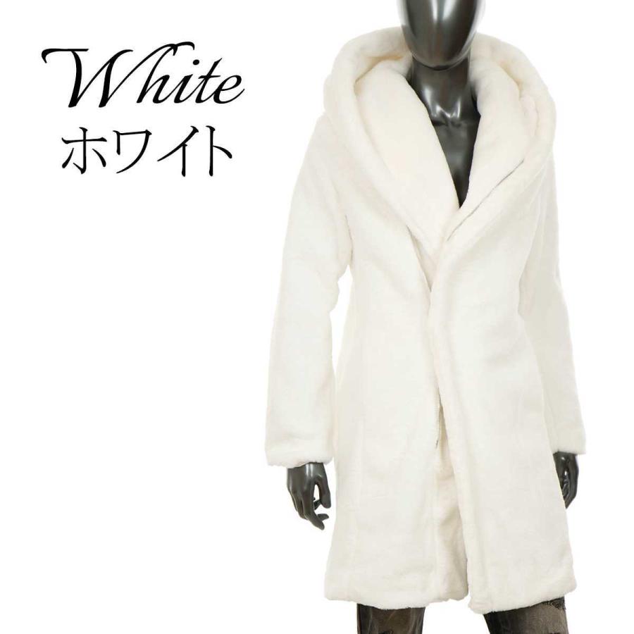 ファー コート メンズ フェイクファー ロングコート ダブルジップ キレイめ おしゃれ ちょいワル 年新作 冬 ホワイト ベージュ ブラック 白 黒 B 01if B 01 Crossworldyahoo 店 通販 Yahoo ショッピング