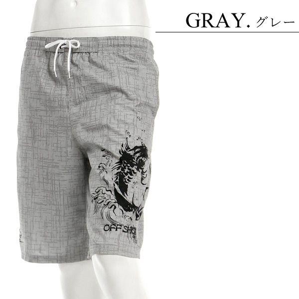 海パン おしゃれ メンズ 鯉 和柄 水着 ボトムス ハーフパンツ 黒 白 ブラック グレー ホワイト ボードショーツ サーフパンツ Spcd G2606 06dl G2606 06 Crossworldyahoo 店 通販 Yahoo ショッピング