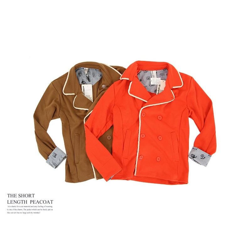 ピーコート ショート ジャケット メンズ ダブルジャケット ショート丈 キャメル オレンジ Spcd Gm 12ek Gm 12 Crossworldyahoo 店 通販 Yahoo ショッピング