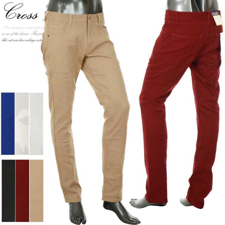 カラーパンツ メンズ カラーデニム ジーンズ デニム スキニー キレイめ ホワイト 白 ブラック 黒 ワインレッド ベージュ ブルー 青 カモフラ 迷彩 R 09in 楽天市場