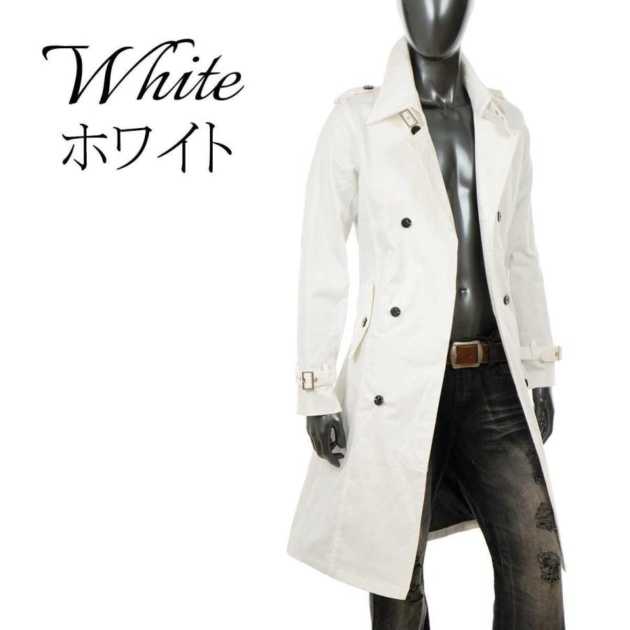 ロングコート メンズ トレンチコート コート 春 秋 冬 V系 ちょいワル ブラック 黒 ホワイト 白 ワイン ワインレッド Sg Sg Crossworldyahoo 店 通販 Yahoo ショッピング