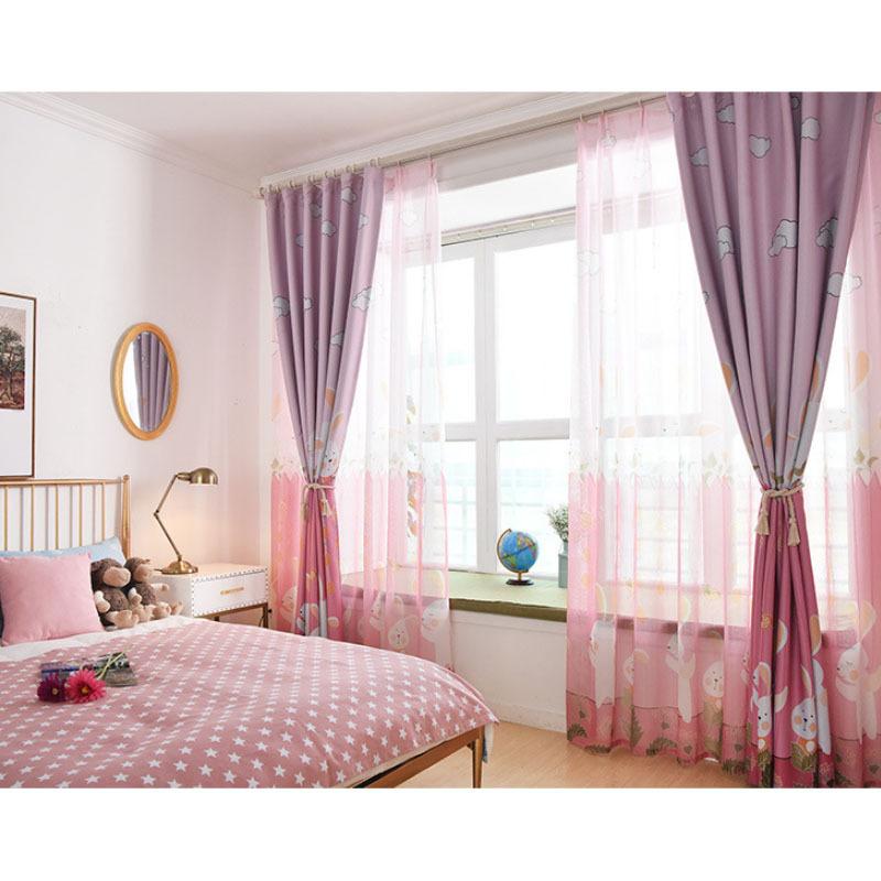 カーテン 遮光 オーダーカーテン 子供部屋 かわいい ウサギ柄 ドレープカーテン レース Uvカット 遮熱 Uvカット 洗える オーダーメイド Cl105 Crossyou 通販 Yahoo ショッピング