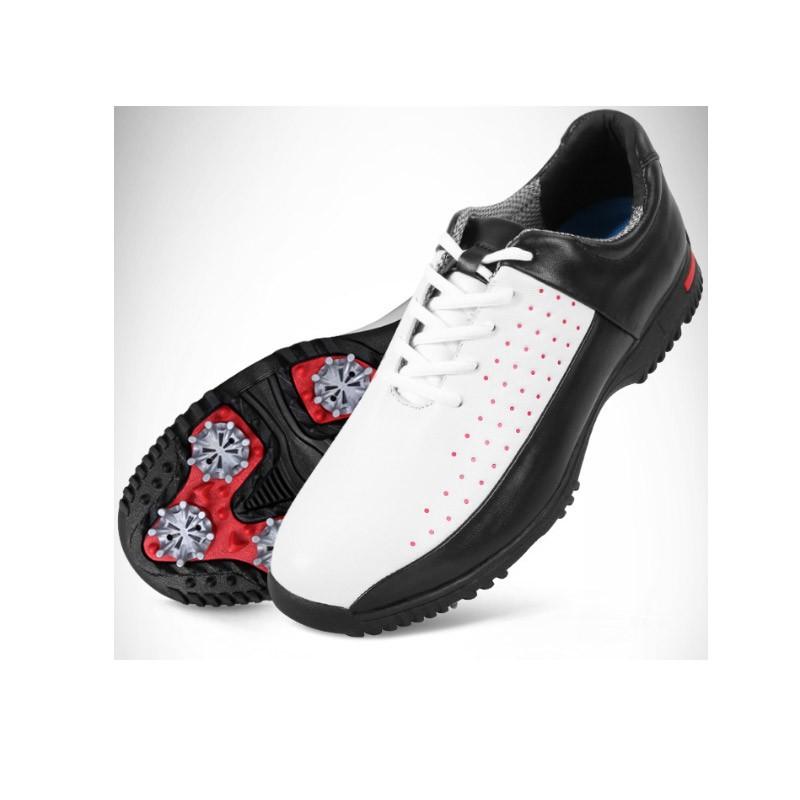 ゴルフシューズ メンズ ゴルフ靴 スパイクシューズ ノンスリップ 通気 トレーニング スポーツシューズ おしゃれゴルフシューズ Gs002 Crossyou 通販 Yahoo ショッピング