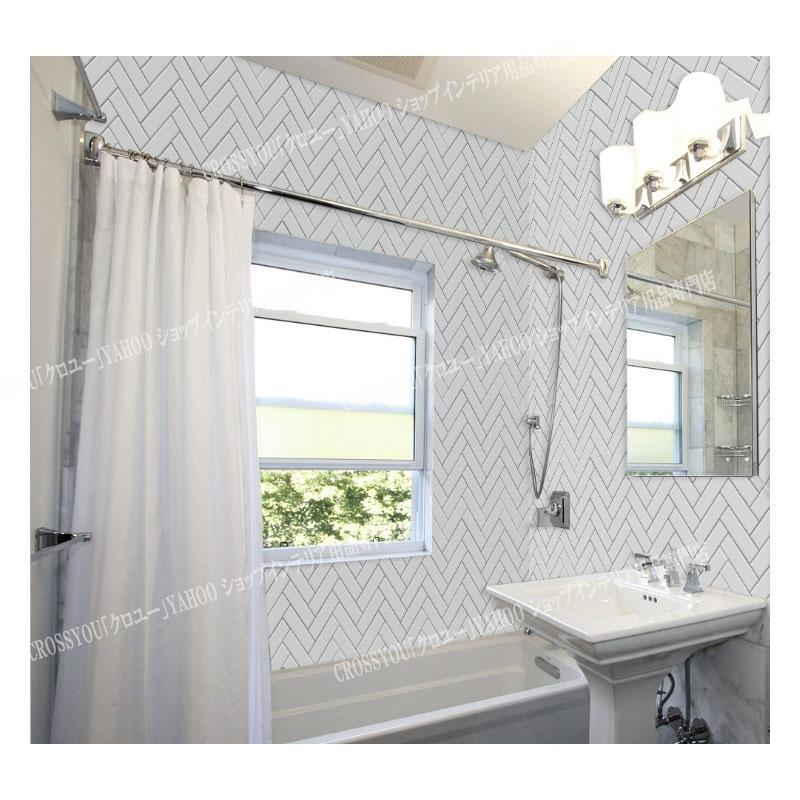 北欧 タイルシール 幾何柄 壁紙シート ウォールステッカー 耐熱 防水 防汚 Diy補修 キッチン 洗面所 模様替え Kb064 Crossyou 通販 Yahoo ショッピング