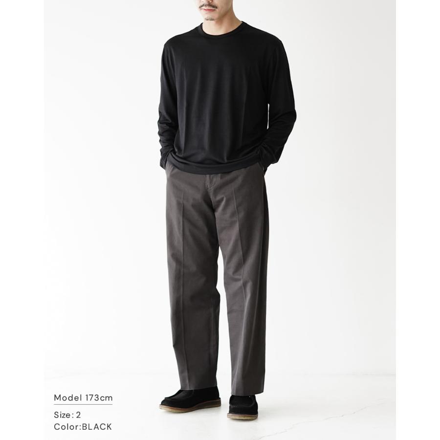 1907 ロンT ウール ロング スリーブ Tシャツ wool long sleeve T-shirt