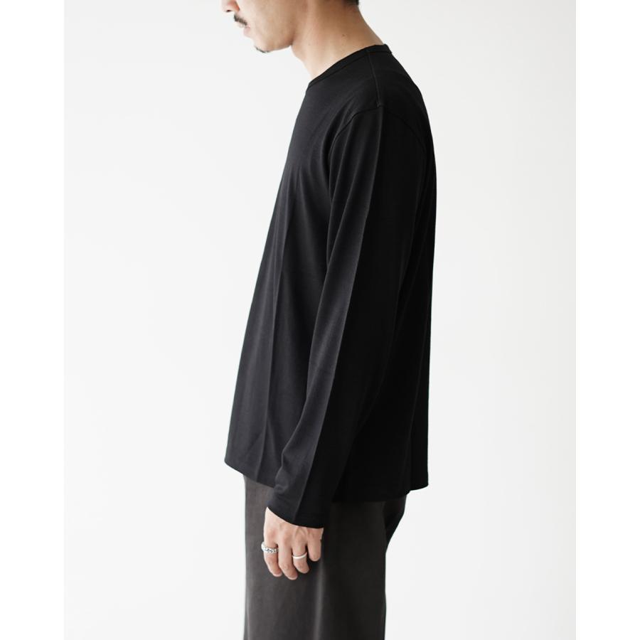 1907 ロンT ウール ロング スリーブ Tシャツ wool long sleeve T-shirt