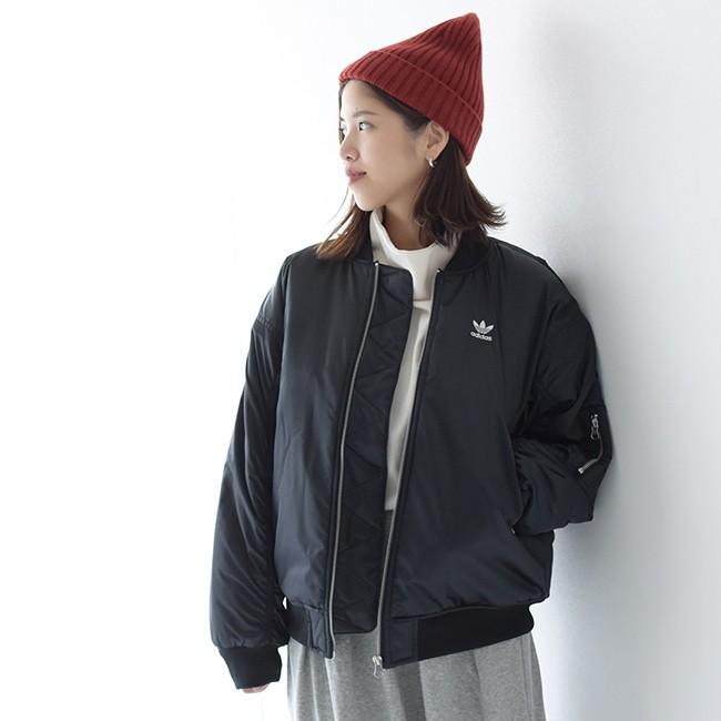 アディダスオリジナルス adidas originals ロング ボンバー ジャケット