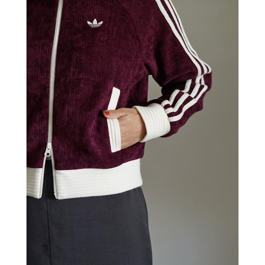 adidas Originals アディダス ベロアニット トラックトップ レディース