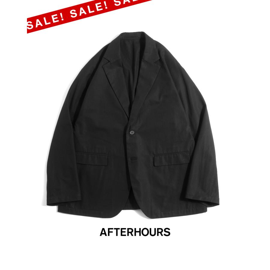 アフターアワーズ　テーラードジャケット AFTERHOURS（アフターアワーズ） SALE！アフターアワーズ オーバー