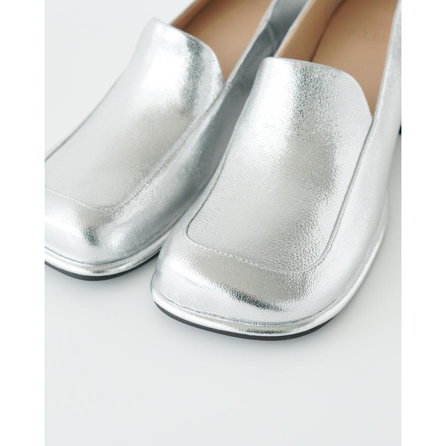 アウトレット！アルム ALM. レザー パンプス レディース スクエアトゥ