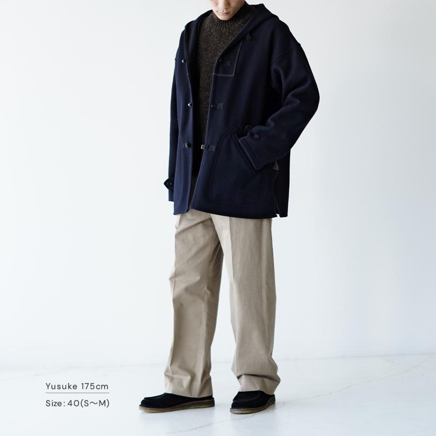 アナトミカ ANATOMICA オールドメルトン サイドライン パーカ SIDELINE PARKA OLD MELTON ジャケット メンズ 2022秋冬 530-572-25 セール｜crouka｜09