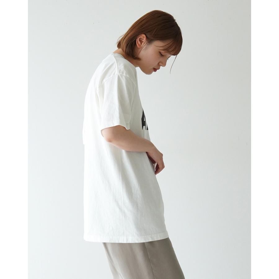 アンドインク And Ink ベーシック ロゴ Tシャツ Basic logo tee 半袖 カットソー モノトーン 白 黒 ユニセックス 2024春夏 Basic logo tee｜crouka｜15