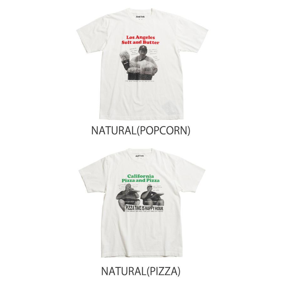 STUDIOSEVEN Popcorn Tシャツ　Lサイズ STUDIOSEVEN Popcorn Tシャツ Lサイズ STUDIOSEVEN Popcorn Tシャツ L