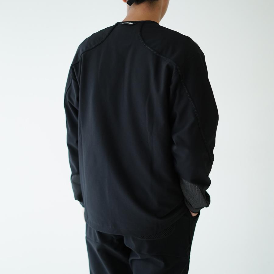 アンドワンダー and wander ライト フリース プルオーバー light fleece pullover ジップ Vネック アウター ユニセックス 5743284058 セール｜crouka｜19