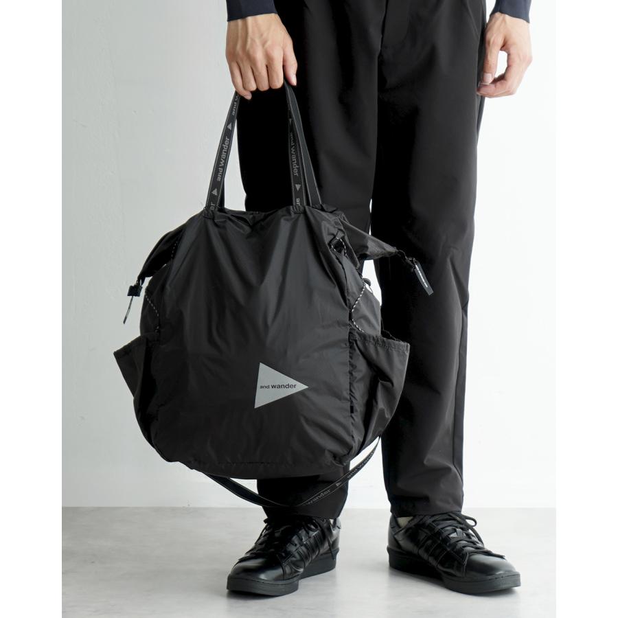 and wander SALE アンドワンダー シル トート バッグ sil tote and wander SALE アンドワンダー シル トート バッグ sil tote