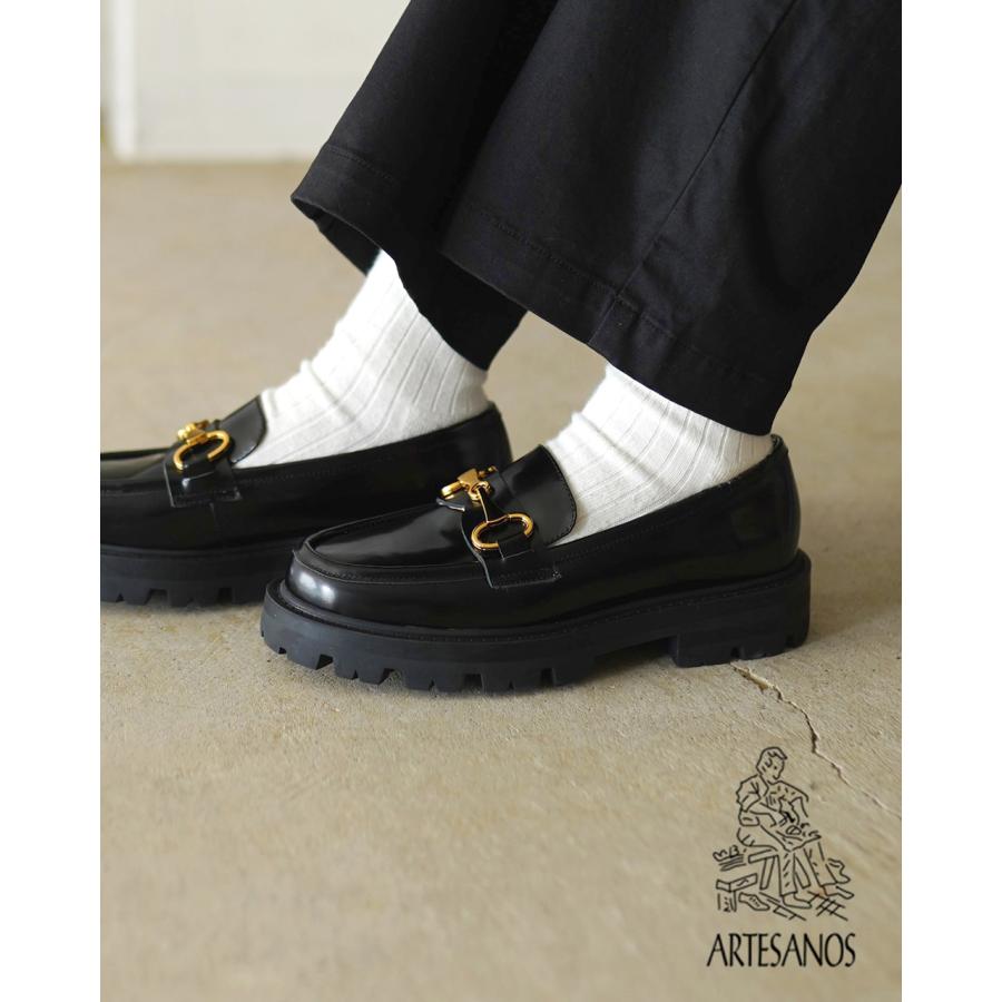 ARTESANOS アルテサノス ビットローファー レディース レザー