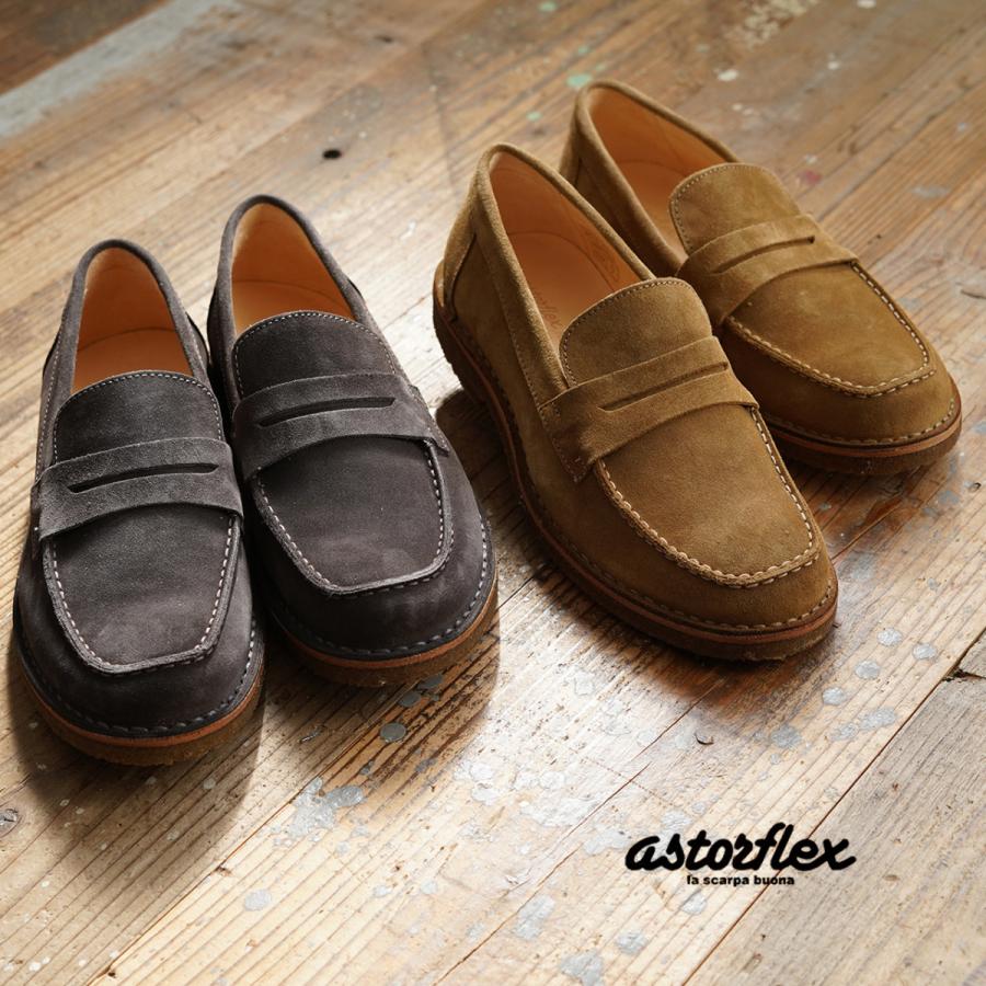アストールフレックス Astorflex Mokaflex スエード コイン ローファー メンズ 22春夏 Astor Mokaflex Crouka Yahoo 店 通販 Yahoo ショッピング