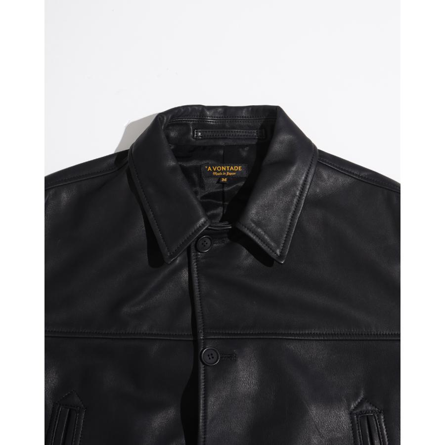 A VONTADE SALE アボンタージ レザー カー コート Leather Car A VONTADE SALE アボンタージ レザー カー コート Leather Car