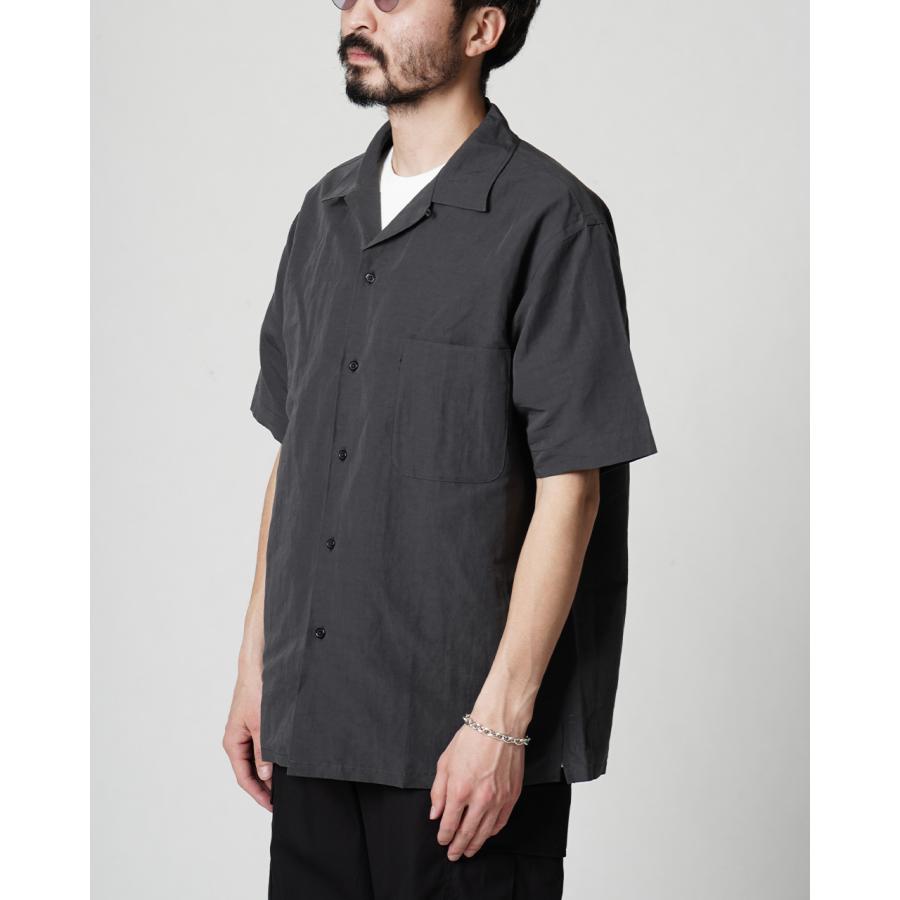 アボンタージ A VONTADE オープン カラー シャツ ショートスリーブ Open Collar Shirts S S  黒 灰 白 トップス メンズ 2024春夏 VTD-0383-SH｜crouka｜11