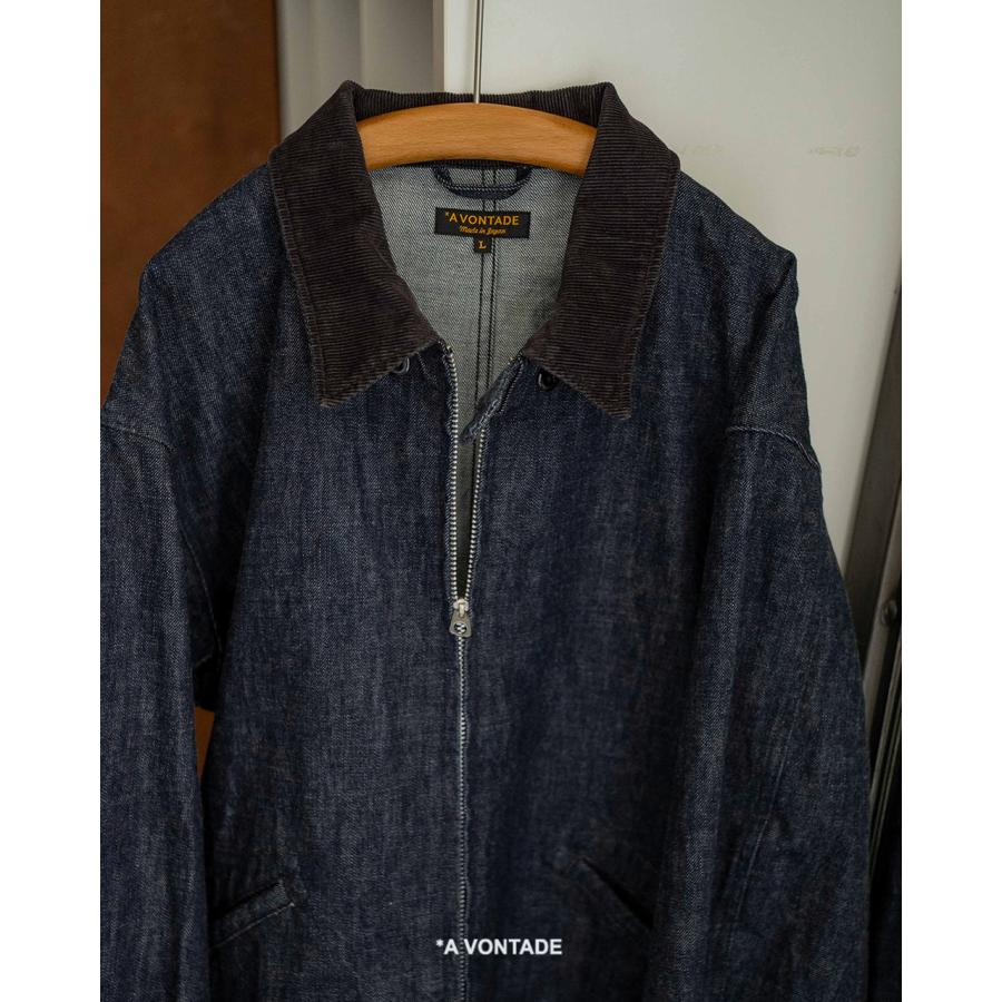 A VONTADE（ア ボンタージ） ジャケット デニムジップワークジャケット