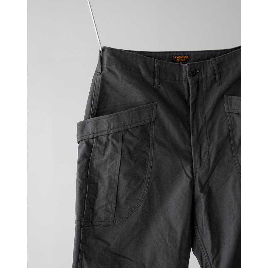 A VONTADE ファティーグパンツ　メンズ　サイズS ブラック A VONTADE アボンタージ ファティーグパンツ メンズ Fatigue