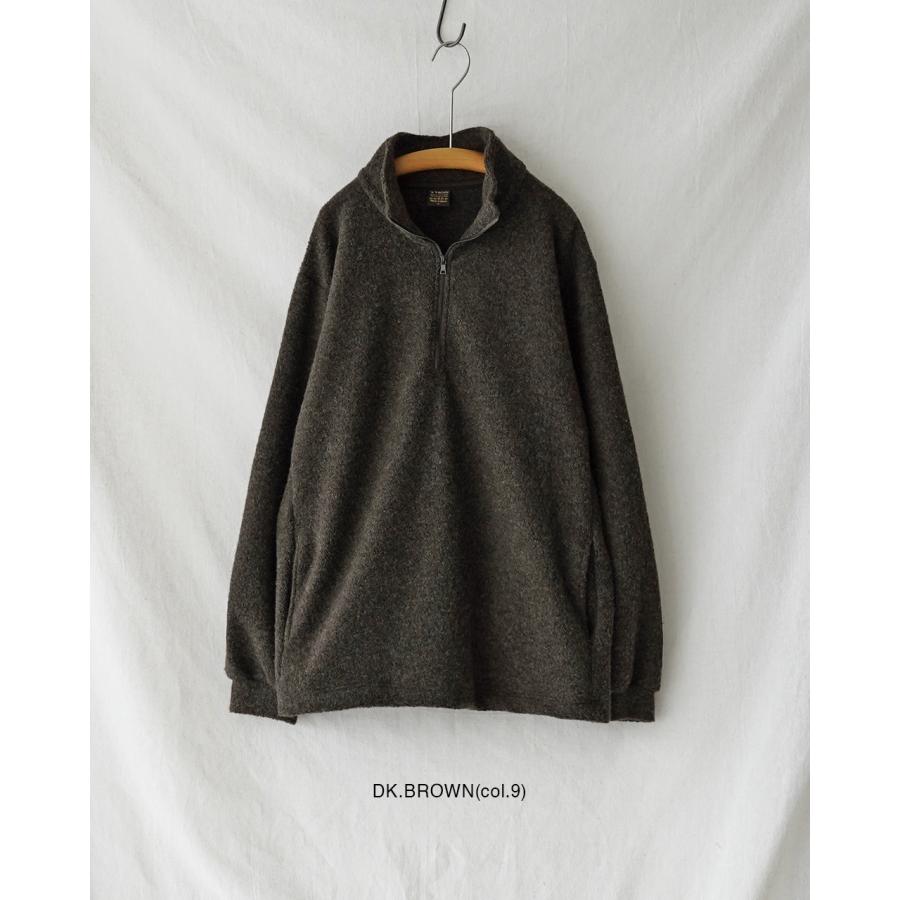 A VONTADE（ア ボンタージ） アウター ウールパイルハーフジップ