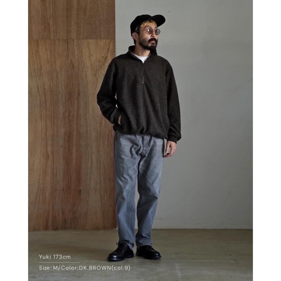 A VONTADE（ア ボンタージ） アウター ウールパイルハーフジップ