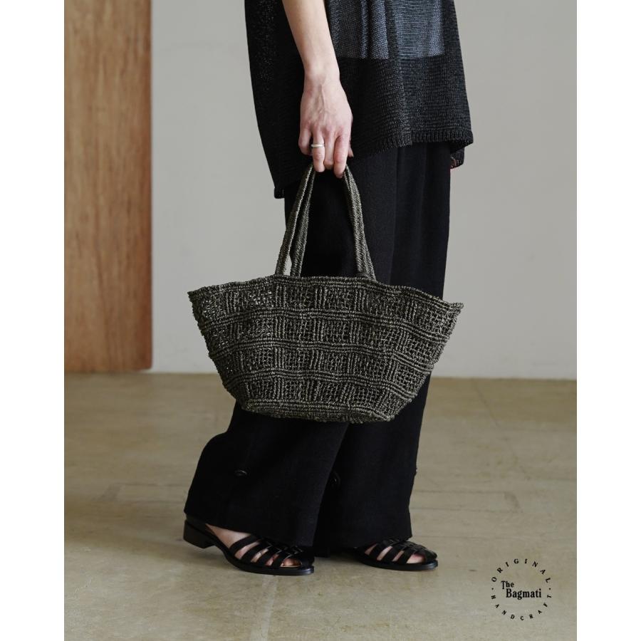 The Bagmati ザバグマティ新品値札付き❗️クロシェバック　¥13200 The Bagmati（ザバグマティ） ハンドバッグ 「BAGMATI」チェック