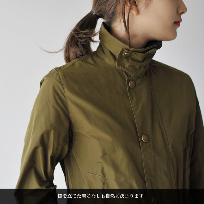 バブアー Barbour BORDER SL SHAPE MEMORY ボーダー ロング 