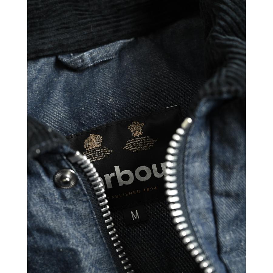 24年製極美品　バブアー　オーバーサイズ ビデイル　デニム　ヘリテージプラス Barbour バブアー ヘリテージ プラス ビデイル Heritage＋