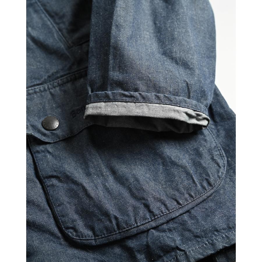 24年製極美品　バブアー　オーバーサイズ ビデイル　デニム　ヘリテージプラス Barbour バブアー ヘリテージ プラス ビデイル Heritage＋